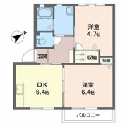ラ・パルテール原尾島の間取り画像