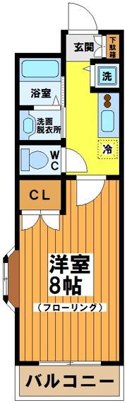 ヒルズ小林の間取り画像