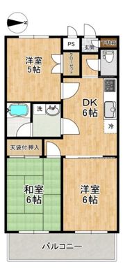 ピアレックス貴和A棟の間取り画像