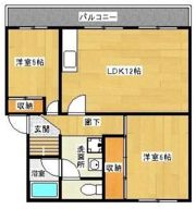 たかみマンションの間取り画像