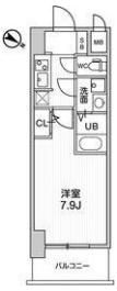 LaDouceur西天満の間取り画像