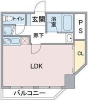 ユタカマンションの間取り画像