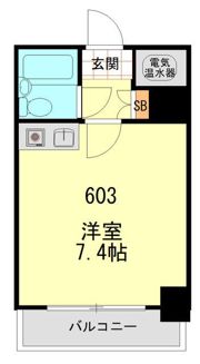 中銀第2新橋マンシオンの間取り画像