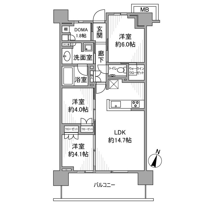 間取図
