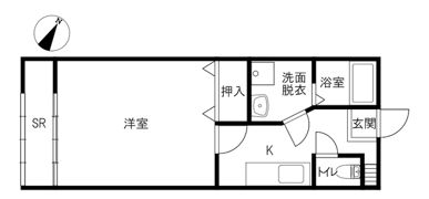 YMメゾン2の間取り画像