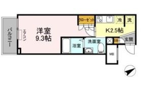 イーストサイドレジデンスの間取り画像