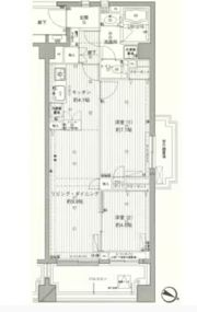 コスモリード西馬込の間取り画像