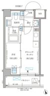 パークアクシス文京本郷の間取り画像