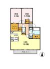 コートエスペランサ Cの間取り画像