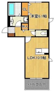 D-roomK＆Y 穴生の間取り画像