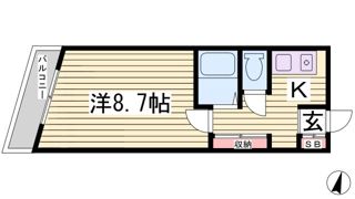 ときわ神田ハイツの間取り画像