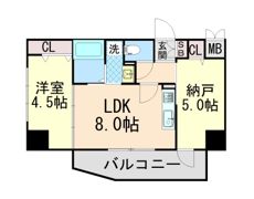 SDグランツ新神戸ステーションフロントの間取り画像