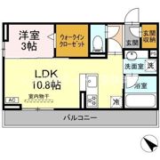 D crest 中之郷2丁目の間取り画像