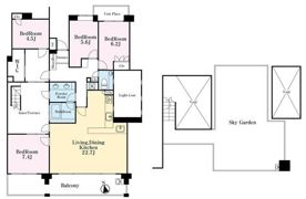 藤和高井戸東ホームズの間取り画像