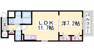 カサアレグリアの間取り画像
