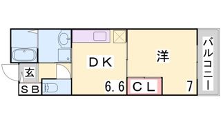 メゾンまほらの間取り画像