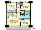 アルファスマート西川緑道公園の間取り画像