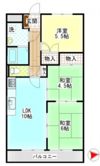 ネクスト倉田 東館の間取り画像