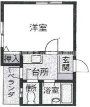 第2シャトーサンショウの間取り画像