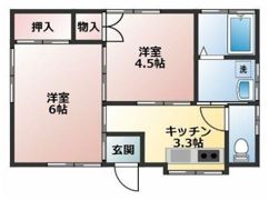 ヴィステリア・コートの間取り画像