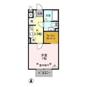 パルハイム2003 A/B/Cの間取り画像