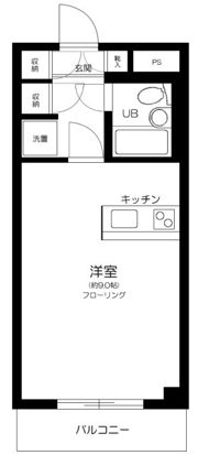 サンフラットの間取り画像