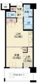 NORTH VILLAGE壱番館の間取り画像