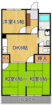 シャトレ熊西IIIの間取り画像