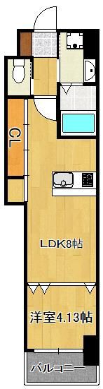 スマート到津の間取り画像