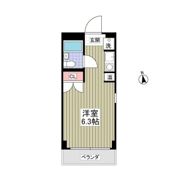 ロイヤルコート大岡山の間取り画像