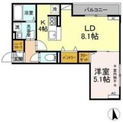 D-ROOM南材木町の間取り画像