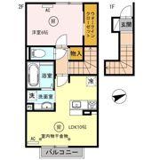 アリアーテの間取り画像