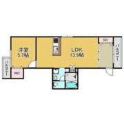 レユシールⅡの間取り画像