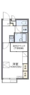 レオパレスK＆Rの間取り画像