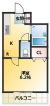 フローラルハイツの間取り画像