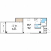 クローバーハイツ京橋の間取り画像