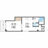 クローバーハイツ京橋の間取り画像