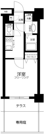 プレール中延の間取り画像