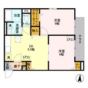 カーサニコルⅤの間取り画像