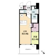 セレニテ阿波座ミラクの間取り画像
