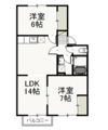 プレベルジュ Bの間取り画像