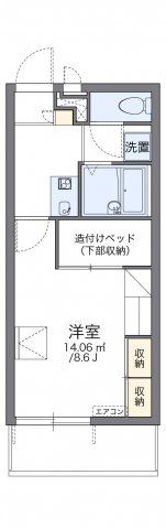 レオパレス屋形の間取り画像