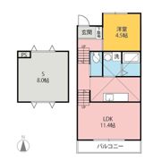 パーチェ若宮の間取り画像