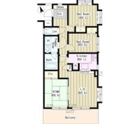 AdomiS桜堤の間取り画像