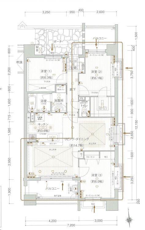 間取図