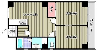 倉本ビルの間取り画像