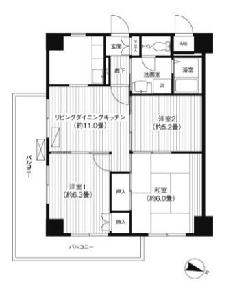 間取図