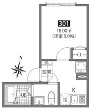 ブリーズTagaraの間取り画像