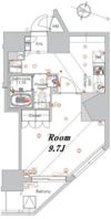 メイクスデザイン 西新宿の間取り画像
