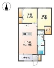 カーサ ドマーニ Ⅰ棟の間取り画像